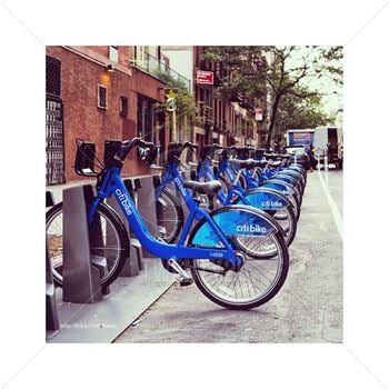 Nyc citi bike station